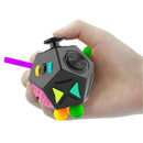 Rainbow Stress Relief Toy for Kids and Adults, Finger Desk Toy, Decompression, Autism, ADHD, OCD, Sensory Anxiety, 6 Sides, 12 Sides 