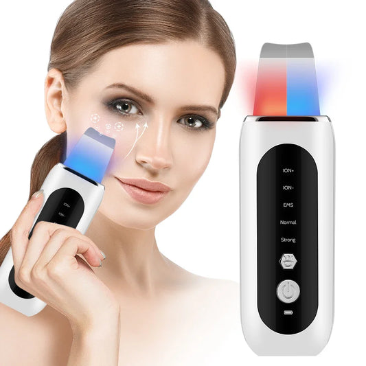 Raspador eléctrico de 5 velocidades para eliminar puntos negros y limpiar poros. Equipo de belleza importado. 