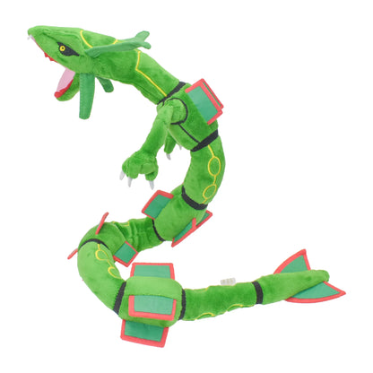 Rayquaza Dragon Plush Toys para Crianças, Anime Recheado Macio, Algodão Verde, Presente Colecionável, 30"