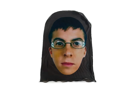 Realista kanye west travis scott mclovin máscara rosto cheio rapper superbad máscara engraçado traje cosplay adulto