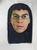 Realista kanye west travis scott mclovin máscara rosto cheio rapper superbad máscara engraçado traje cosplay adulto