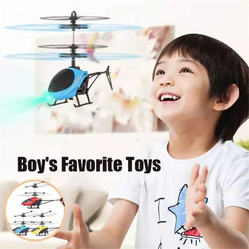 Recarregável Mini RC Drone, Remote Safe, Resistente a Quedas, Helicópteros RC, Brinquedos para crianças