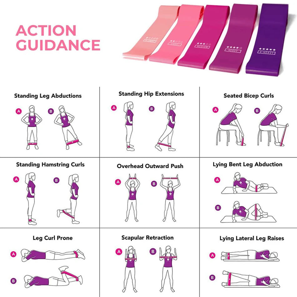 Resistência elásticos para treinamento de ioga, equipamentos de ginástica, fitness, pull-up, elástico, crossfit exercício, treino