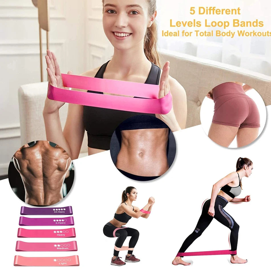 Resistance bands for yoga training, gym equipment, fitness, pull-up, elastic band, crossfit exercise, workout 