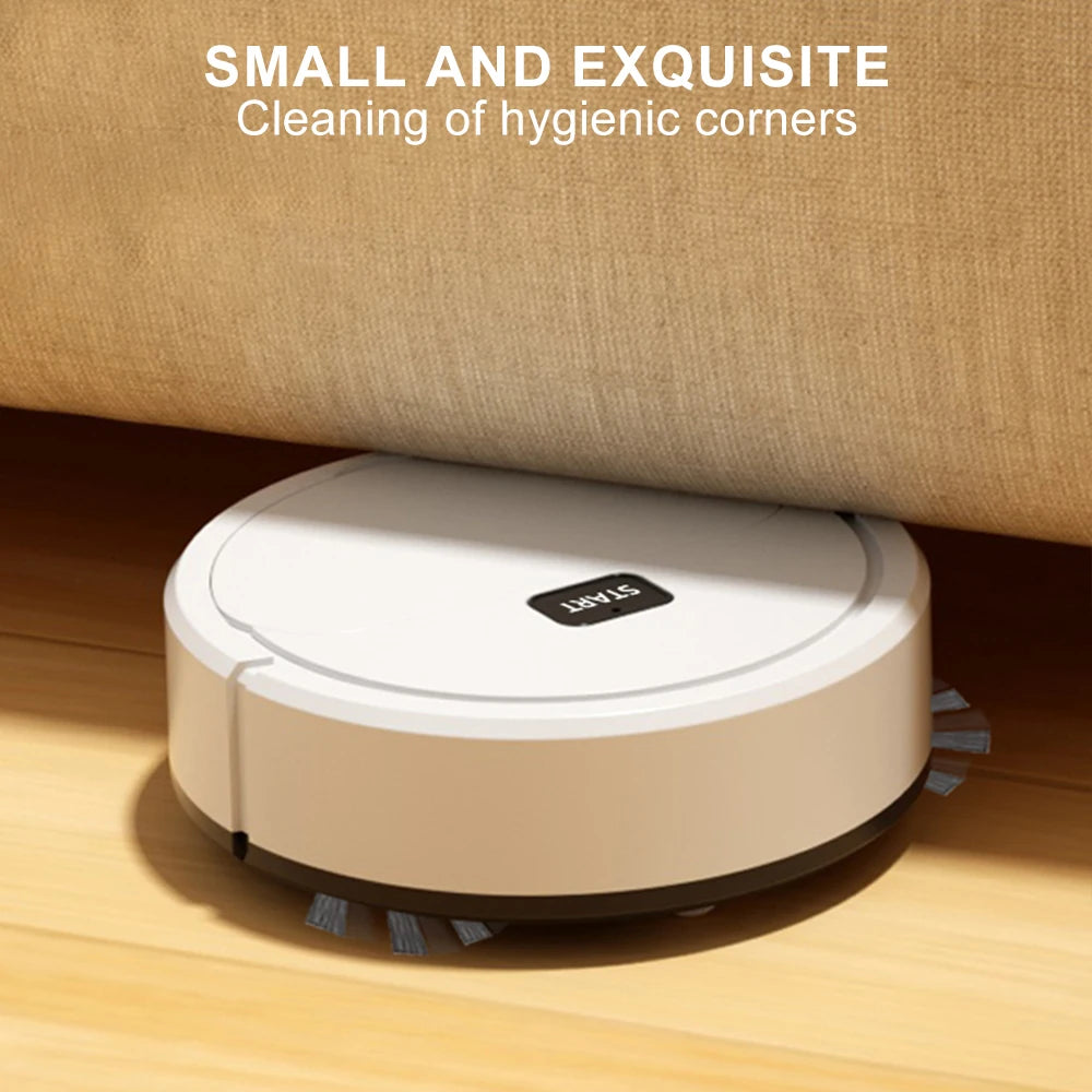 Fully Automatic Sweeping Robot, Vacuum Cleaner, Floor Mopping, Mini Cleaner, Home Use, Lazybones Intelligent, 3 in 1 Sweeper 