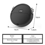 Fully Automatic Sweeping Robot, Vacuum Cleaner, Floor Mopping, Mini Cleaner, Home Use, Lazybones Intelligent, 3 in 1 Sweeper 