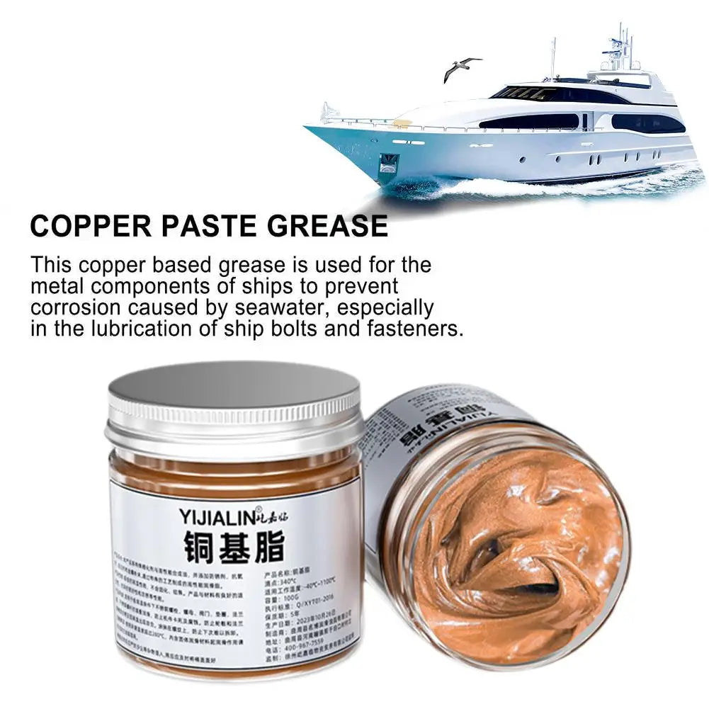 High temperature resistant copper-based grease thread, anti-bite agent, screw gear, copper paste, golden butter 