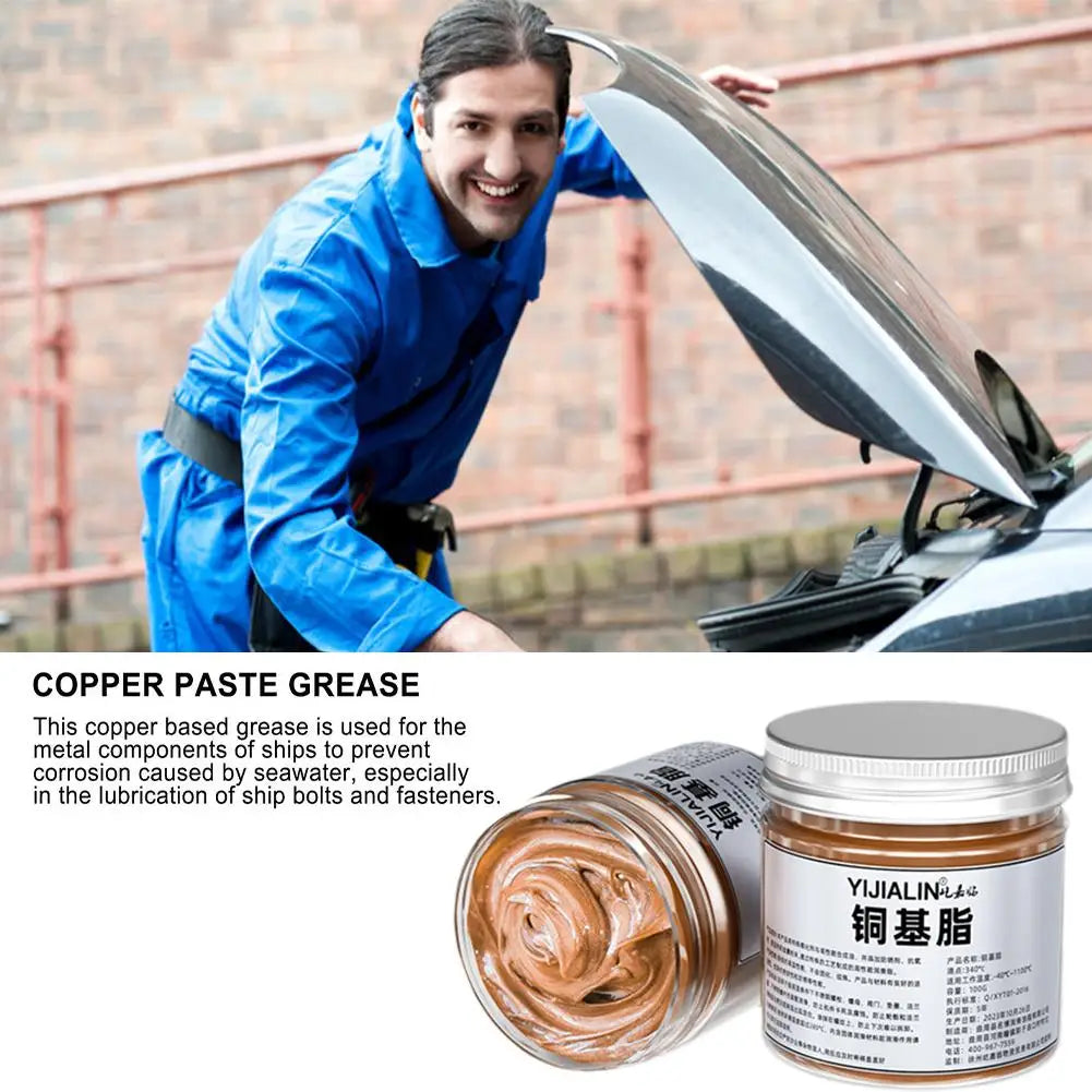 High temperature resistant copper-based grease thread, anti-bite agent, screw gear, copper paste, golden butter 