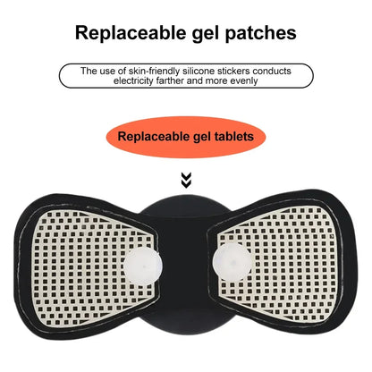 Mini Portable Neck Massager Electric Neck Stretcher For Cervical Muscle Pain Relief And Shoulder Relaxation Massage Patch