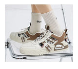 Casual Fashion Leather Sneakers New Skateboard Men's Shoes Outdoor Running Sports Shoes Hiking Tennis Platform Luxury Footwear