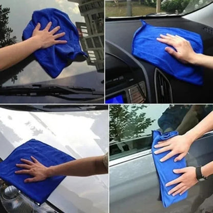 Lavagem De Carro Toalhas De Microfibra, Pano De Secagem, Panos De Limpeza Doméstica, Auto Detalhamento, Pano De Polimento, Home Clean Tools, 1-20Pcs