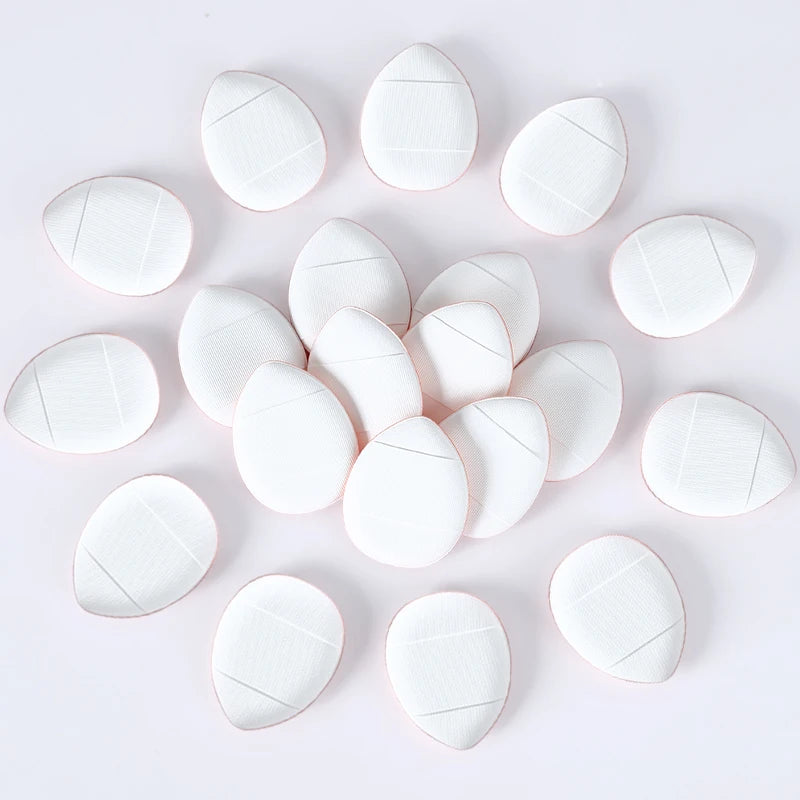 5/10/20Pcs Mini Finger Sponge Puff For Makeup Foundation Powder Detail Face Concealer Cream Blend Cosmetic Sponges Accessories