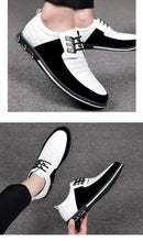 2024 Autumn Business Casual Shoes for Men Trend Classic Leather Shoes Outdoor Men Sneakers Sewing Breathable Men's Dress Shoes