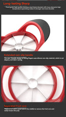 Stainless Steel Fruit Corer Fruit Cutter Apple Slicer Divider Plastic Handle Household Corer Cutting Fruit Tool