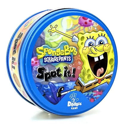 Spot It Cards Game Dobble Juego Pokemon Pikachu with Metal Box One Piece Doraemon Friends Party Jr Hip Board Game for Kids Gifts