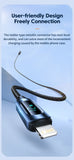 Toocki LED Display USB Cable For iPhone 14 13 12 11 Pro Max Fast Charger Charging Lightning 2.4A USB Wire Cord X XR 8 7 1m 2m