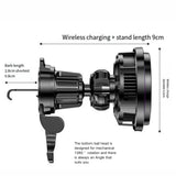 New X82 Cell Phone Radiator Semiconductor Cooling Wireless Charging Electromagnetic Suction Car Bracket Cooling Device