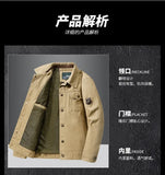 Spring Autumn Jacket Men Cotton Windbreaker Bomber Coat Military Men's Tactics Jackets Man Cargo Casual Jacket Mens Clothes New