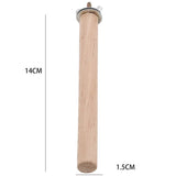 10/14/20//25cm Parrot Pet Raw Wood Hanging Stand Rack Toy Parakeet Hamster Branch Perches Bird Cage Accessories