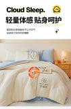 100% Cotton Filled Super Soft Autumn Winter Quilt Lightweight Fluffy Warm Duvets Core Grade A Comfort Quilted Double Comforter