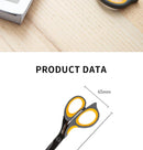 DELI Soft Handle Scissors for Office & Home Use - Durable Sharp Handcraft Scissors for Crafting & Office Supplies