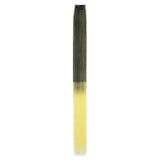 New Stripe Printed Clip-in Hair Extensions Synthetic Straight Hair Highlights Colorful 18 Inch Wig Hairpieces for Girls