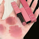 TX010Thin Tube Matte Lipstick, Waterproof and Sweatproof, Does Not Fade Or Remove Makeup, Can Be Used on Both Lips and Cheeks