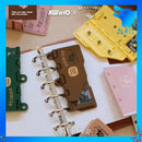 3-Hole 4mm Card Hole Punch Limited Edition Loose Leaf Notebook M5/A7 Portable Binder Punching Machine Office Supplies For 1paper