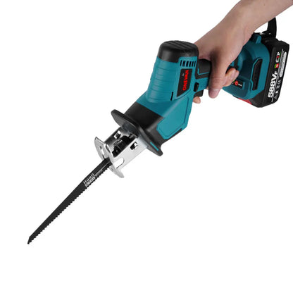 3600w 12000spm Brushless Reciprocating Saw Wireless Chainsaw Cut Saw Wood Cutting Tools With Sawblade For Makita 18V Battery