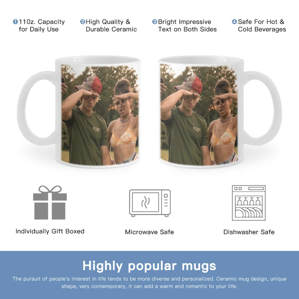 O-Outer Banks Anime Free shipping 11OZ Coffee Mug Beer Mugs Tea Milk Cup For coffee Surprised Gift