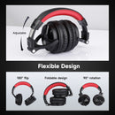 Oneodio Pro C Wireless Bluetooth 5.2 Headphones Over Ear With Microphone Hi-Res Audio Wired&Wireless Headset 110h Playtime AAC