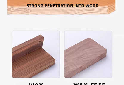 Estantes de baño para inodoro de nogal con trípode. No requiere perforación. Estilo nórdico. Madera maciza pura, resistente al agua y a la humedad.
