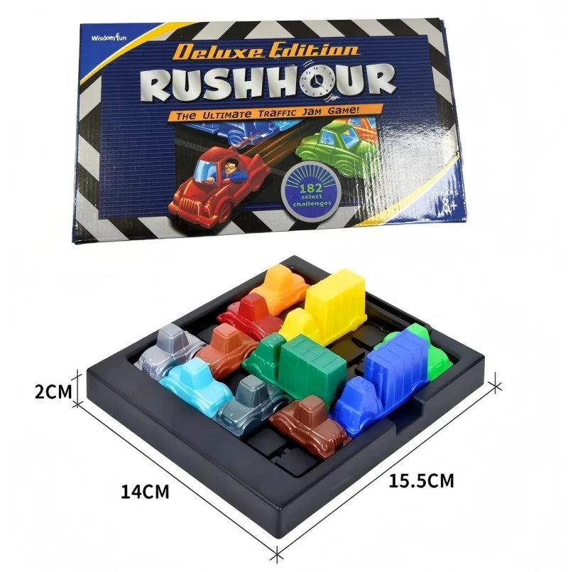 Puzzle Traffic Rush Hour Game Racing Rush Hour Car Interesting Road Logical Reasoning Desktop Game Children's Puzzle Best Toys
