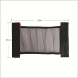 Car Back Rear Seat Storage Net Elastic String Net Universal Mesh Storage Bag Magic Sticker Auto Car Trunk Organizer Accessories