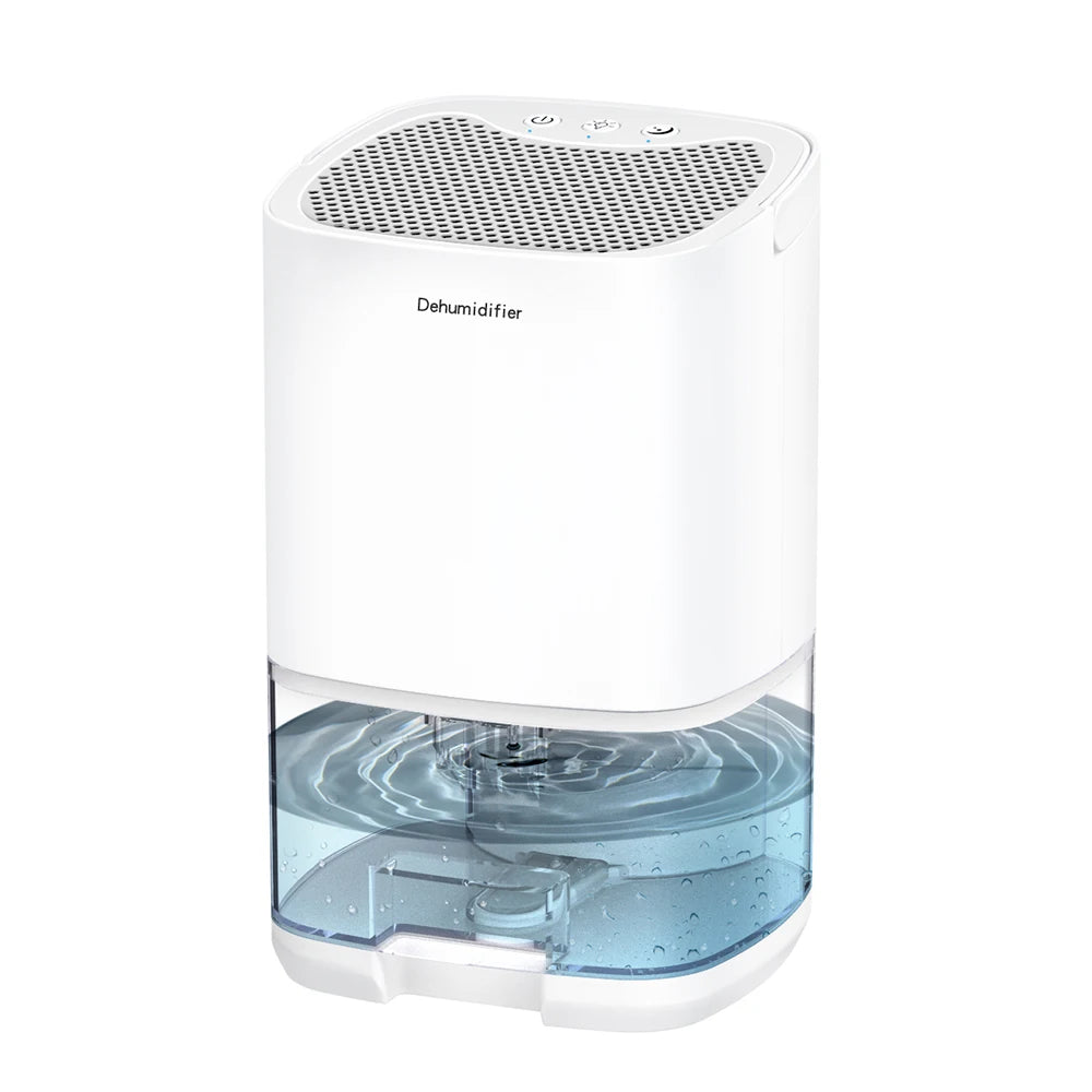 Electric Dehumidifier Moisture Absorbers Air Dryer With 1000ml Water Tank Quiet Air Home Dehumidifier For Bedroom Wardrobe