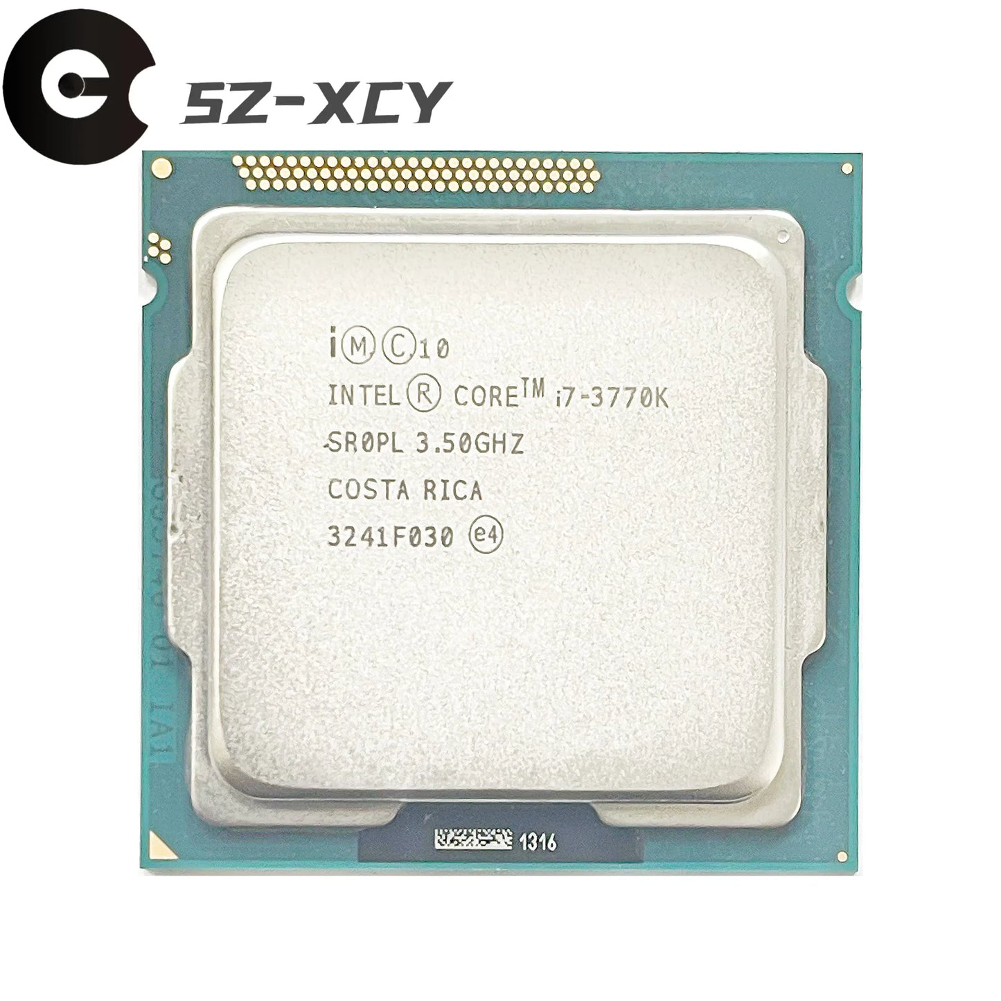 Procesador Intel Core i7-3770K de cuatro núcleos a 3,5 GHz, 8 MB, 77 W, LGA 1155