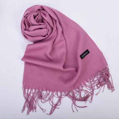 Bufandas de cuero en polvo para otoño e invierno, nuevas, de un solo color, al por mayor, para hombres y mujeres, 120 g, chal con diadema de un solo color.