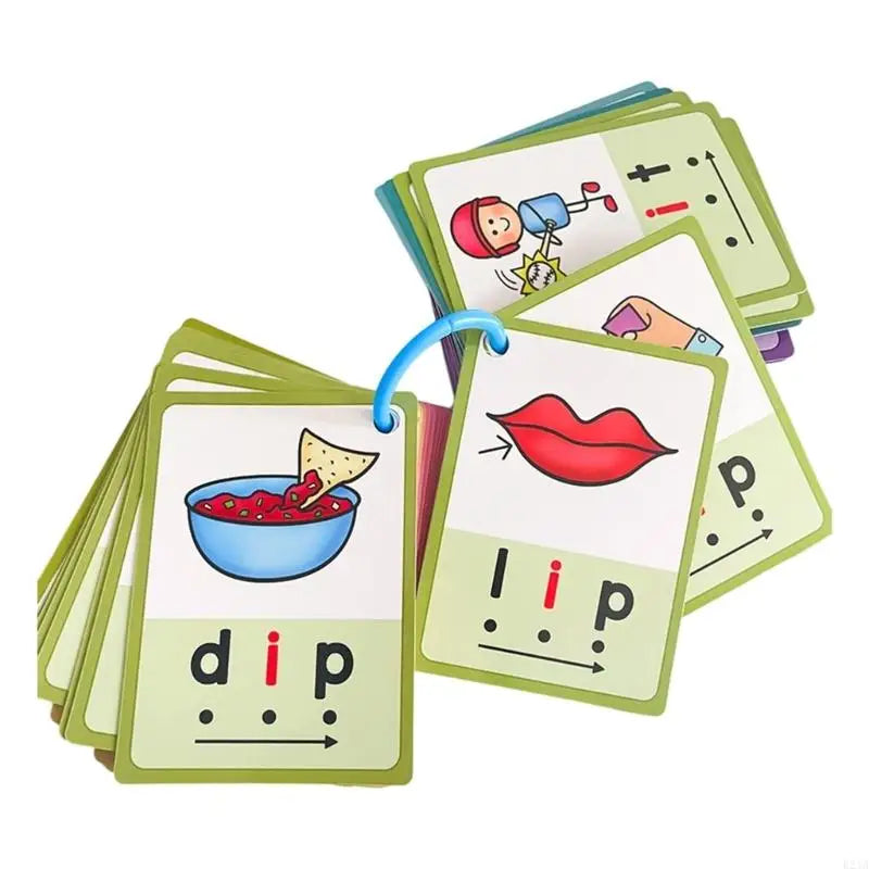 Phonics Learning Cards Language Teaching Aid Sight Words Educational Phonics Flash Cards For Home School