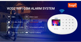 KERUI WIFI GSM Alarm System Kit W202 Home Security Protection Tuya Smart Support Alexa with Motion Detector Door Opening Sensor