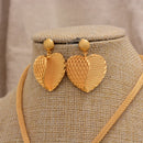 Jewelry Set For Women  Gold Plated With Necklace Pendant Nigerian Wedding Jewelry