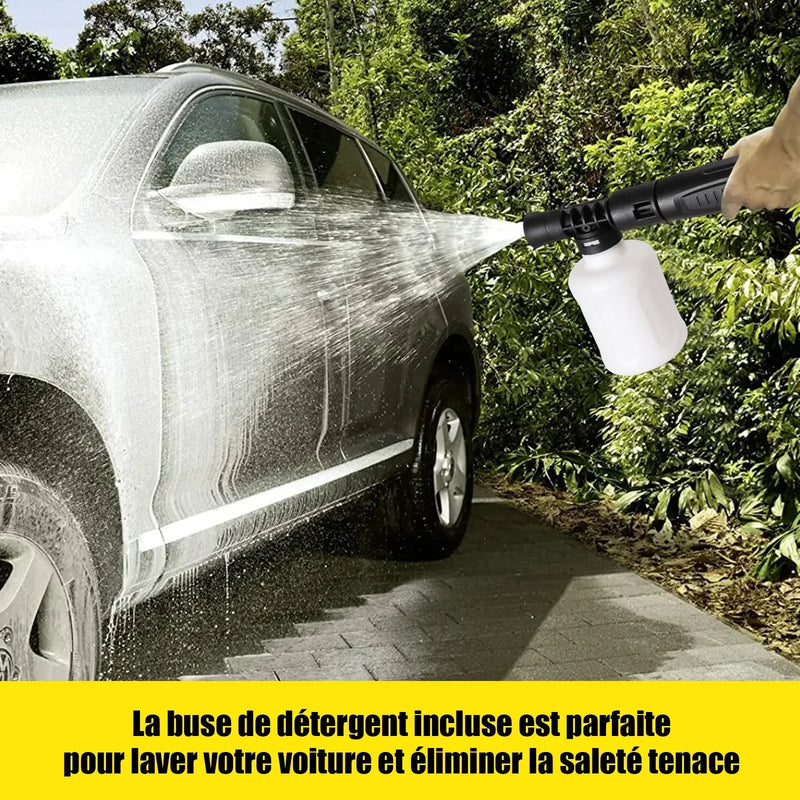 Limpiadores de alta presión de 1500 W, lavadoras de autos, herramientas de limpieza para jardines, pistolas de agua Karcher, pistolas de riego para jardines.