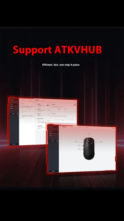 The New Vxe Mad R/R Major Gaming E-Sports Mouse Paw3395/3950 Dual-Mode Nonporous Lightweight Ergonomic Standard 8k