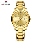 NAVIFORCE Luxury Watch for Women Waterproof Luminous Date Stainless Steel Ladies Quartz Watches Fashion Casual Wristwatch Girl
