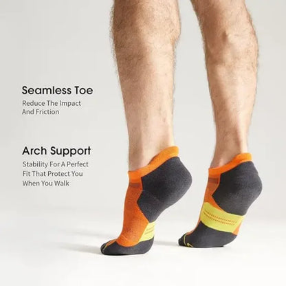 3/6 pairs of breathable and non slip invisible boat socks for men and women, ankle running socks, outdoor fitness socks
