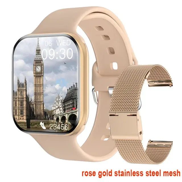 NEW Smart Watch Series 10 HD Screen Custom Dial Wireless Charging Men BT Call NFC Women Sport GPS Smartwatch For IOS Android