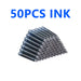 Blue inks 50pcs