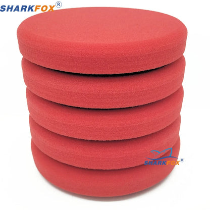 Esponjas de pulido Sharkfox de 5" (125 mm) y 6" (150 mm) para pulidoras DA/RO/GA