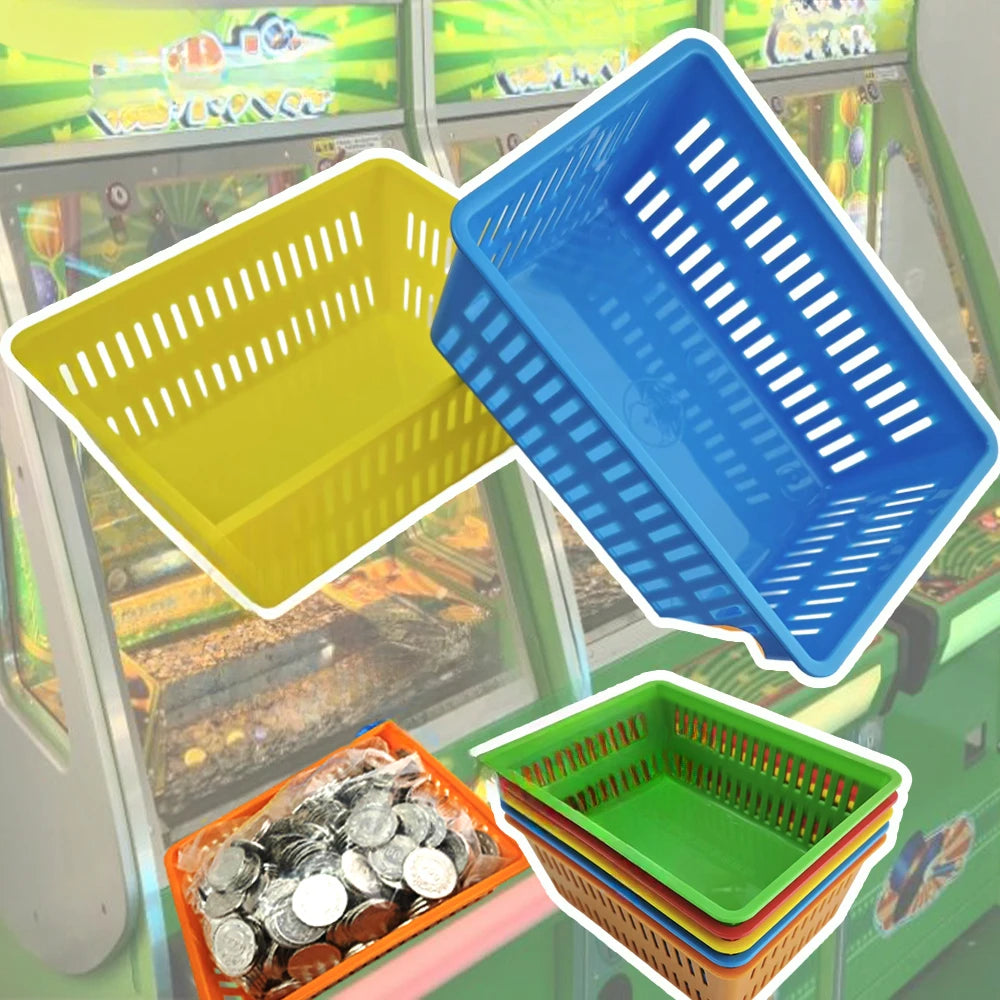 3PCS Game Token Storage Basket Home Storage Basket Kitchen Drainage Basket Desktop Clutter Sorting and Storage  Item Packaging