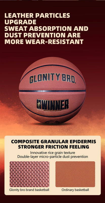 Basketball NonSlip Standard Size 7/6/5 Soft Wear Resistant PU Leather Outdoor Indoor Youth Children Match Training Ball Boy Gift