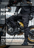 SFK New Black Motorcycle Pants Riding Men Equipment Summer Breathable Trousers With CE Protection Armor Wearing Gears Accessories